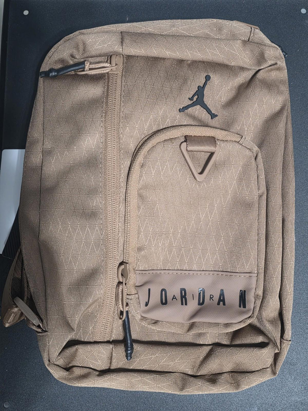 Jordan Brand Men's Brown Cordura Sling Bag Crossbody Messenger Bag 3L