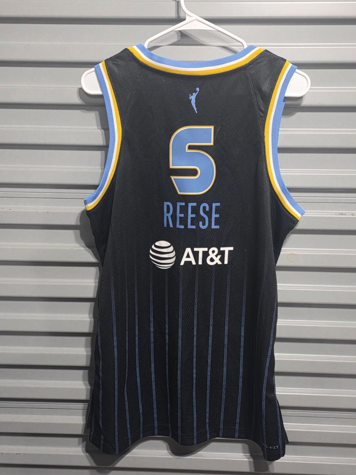 Nike Angel Reese WNBA Chicago Sky Adult XL #5 Explorer Jersey Authentic