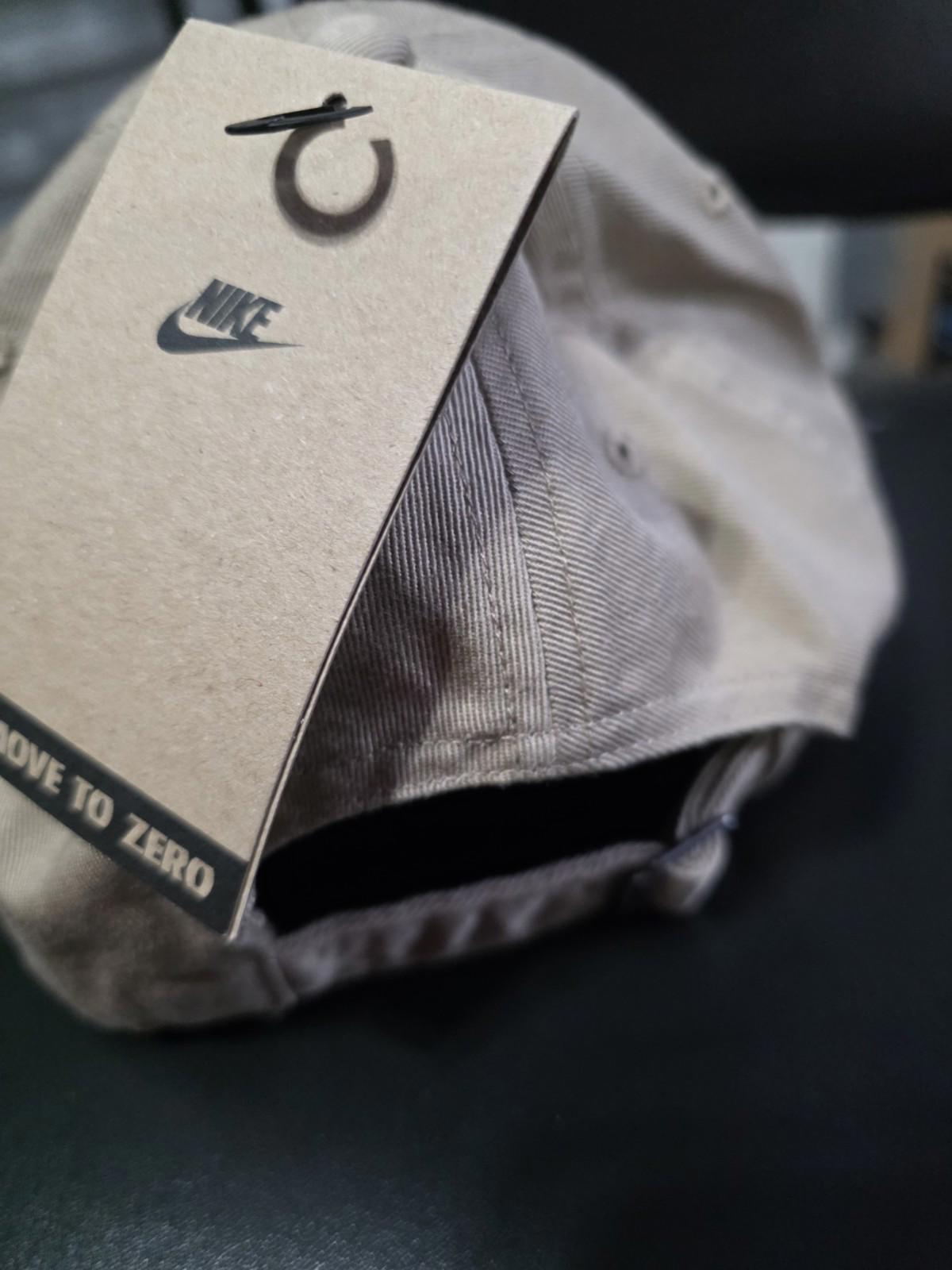Nike Club Cap Brown Tan  Embroidered Swoosh Adjustable M/L