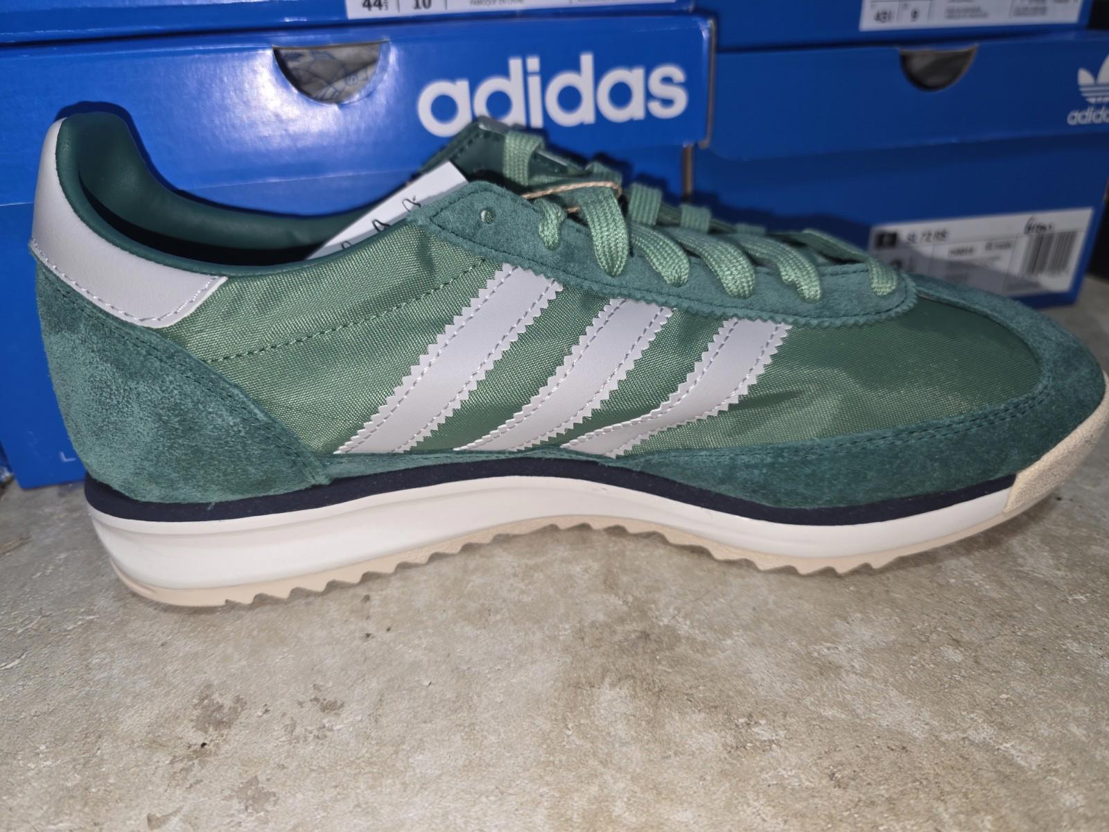 Men’s Adidas Originals SL 72 RS Size 7.5 Green