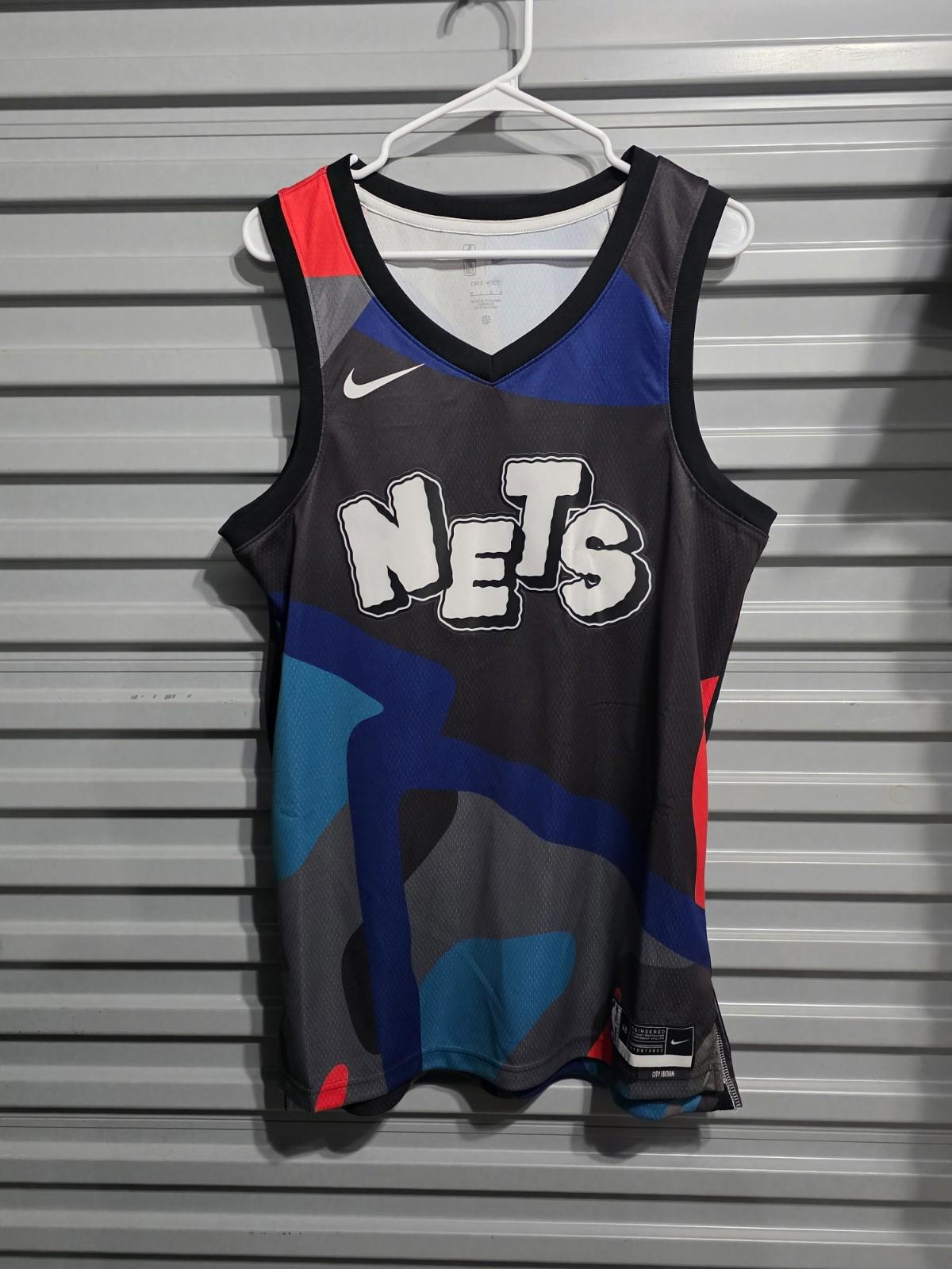 New Brooklyn Nets City Edition NBA Jersey Nike Men’s XL Basketball